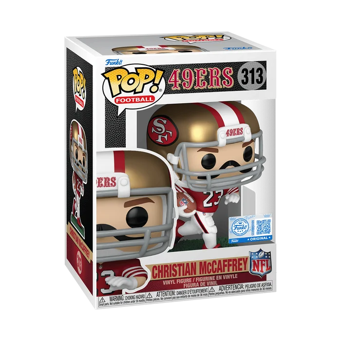 Christian McCaffrey #313 Funko Pop from 49ERS