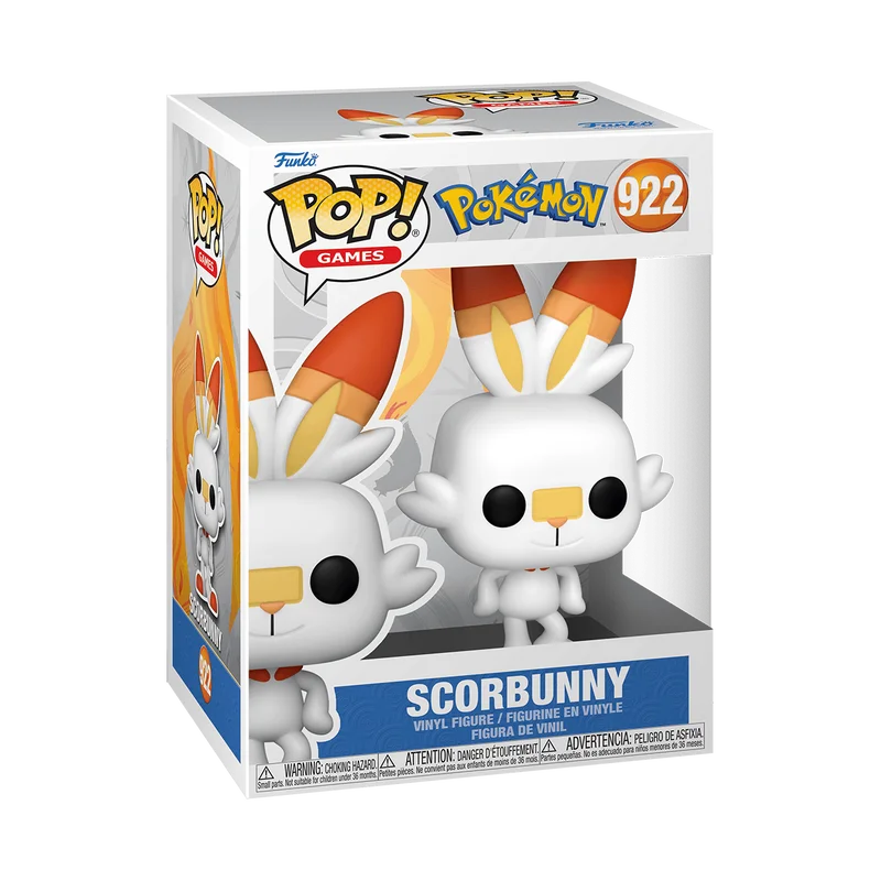 Scorbunny #922 Funko Pop from Pokémon
