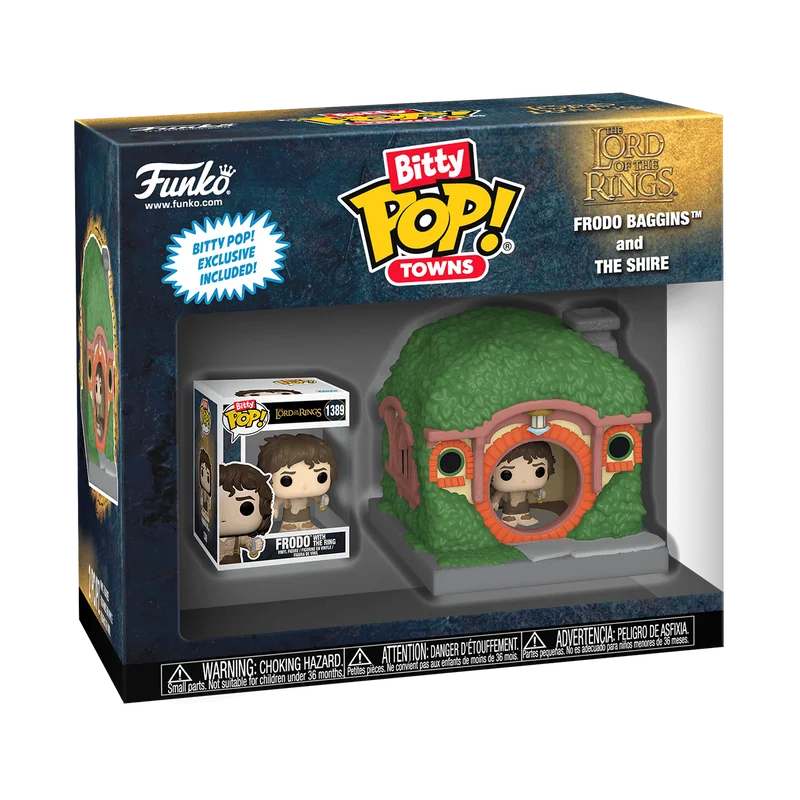 Frodo Baggins and The Shire Funko Pop from The Lord of the Rings