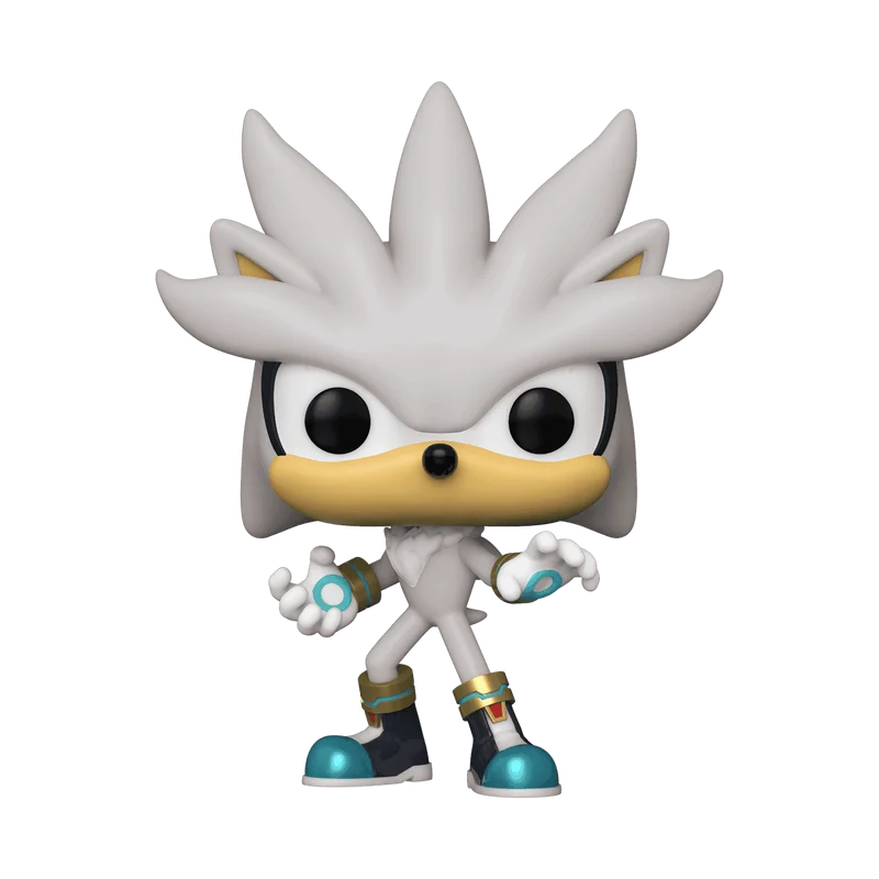 Silver #633 Funko Pop from Sonic The Hedgehog
