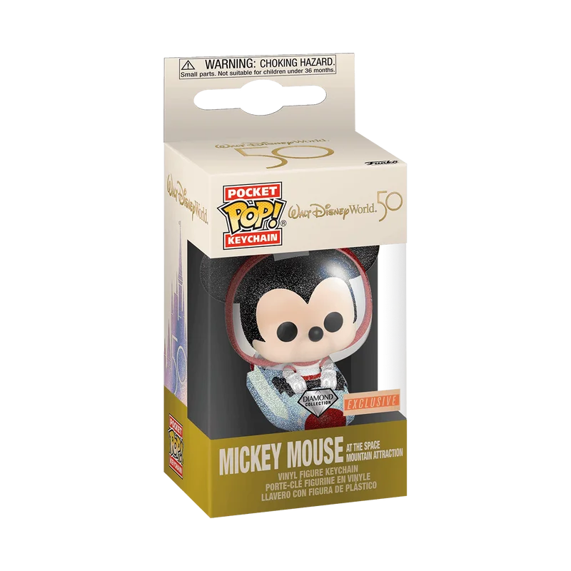 Mickey Mouse at the Space Mountain Attraction Funko Pop from Walt Disney World 50
