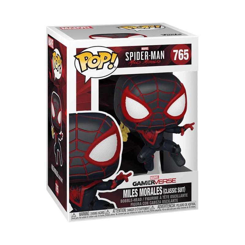 Miles Morales (Classic Suit) #765 Funko Pop from Spider-Man Miles morales