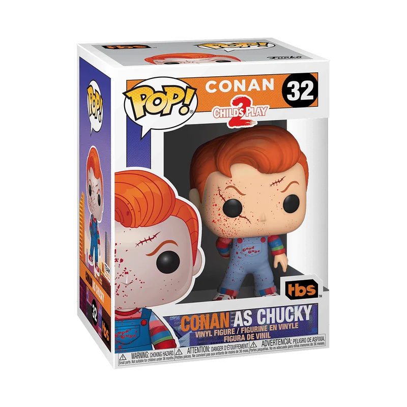 Conan as Chucky #32 Funko Pop from Conan O'Brien
