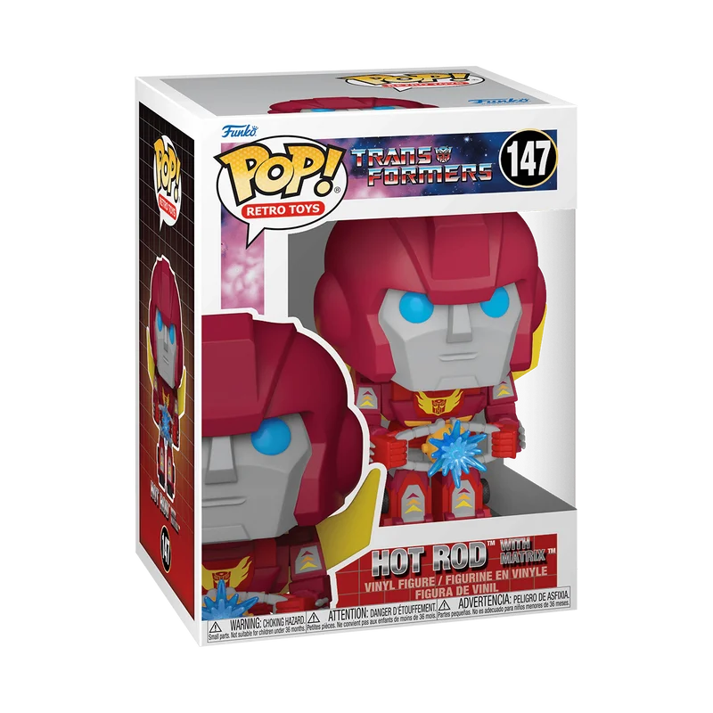 Hot Rod with Matrix #147 Funko Pop from TransFormers