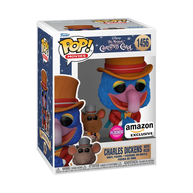 Charles Dickens with Rizzo #1456 Funko Pop from The Muppets