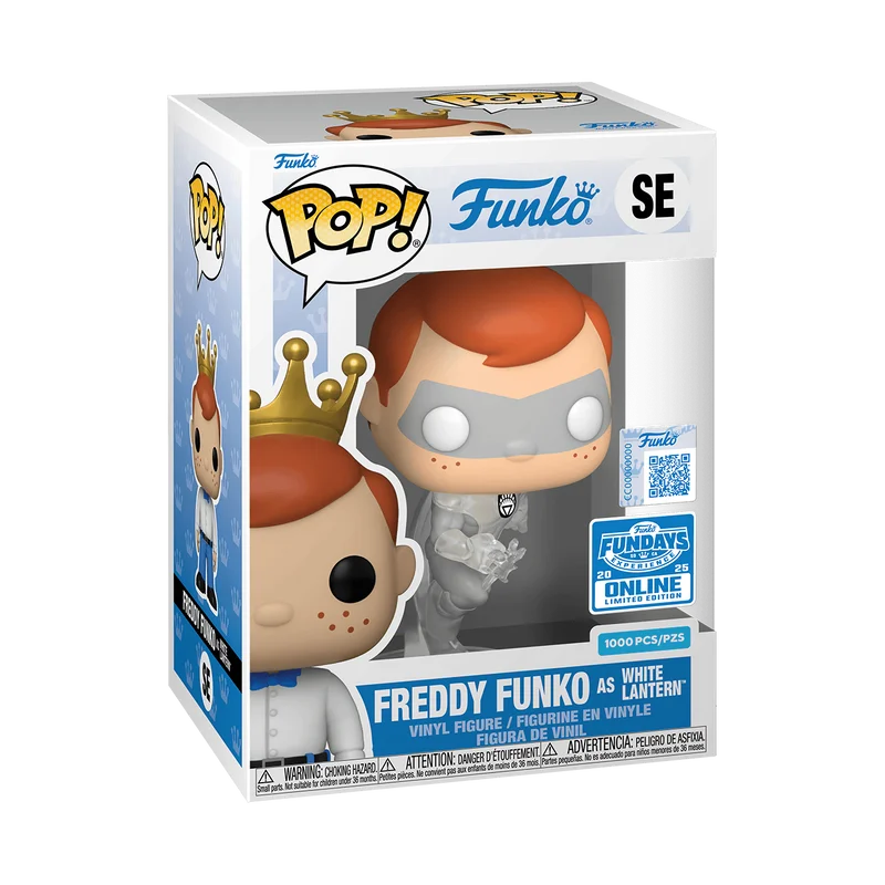 Freddy Funko as White Lantern #SE Funko Pop from Funko