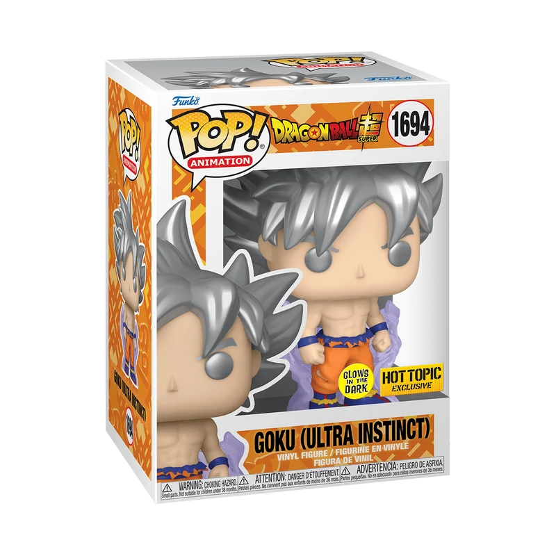 Goku (Ultra Instinct) #1694 Funko Pop from Dragon Ball