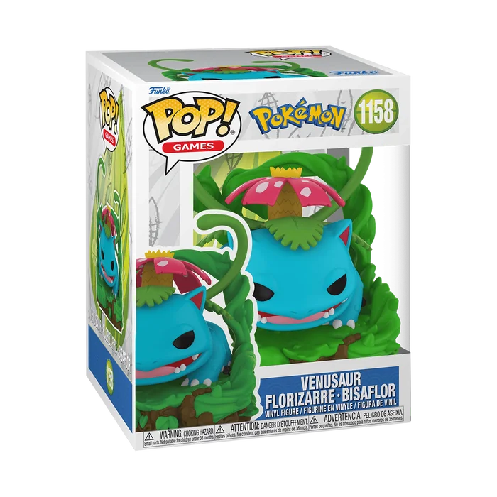 Venusaur Florizarre Visaflor #1158 Funko Pop from Pokémon