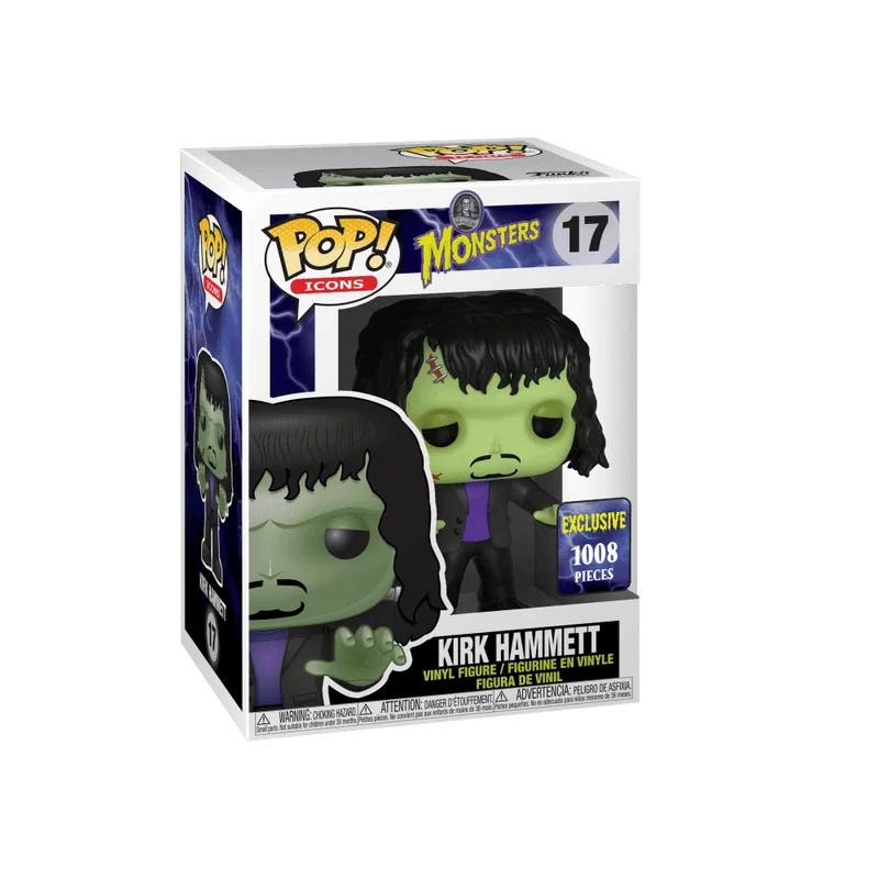 Kirk Hammett #17 Funko Pop from Monsters