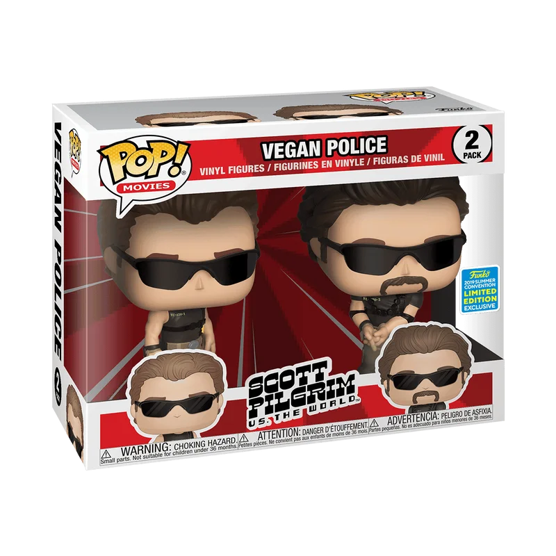 Vegan Police #2 PACK Funko Pop from Scott Pilgrim