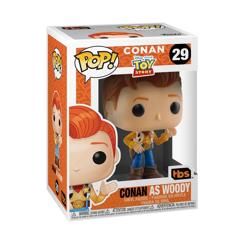 Conan as Woody #29 Funko Pop from Conan O'Brien