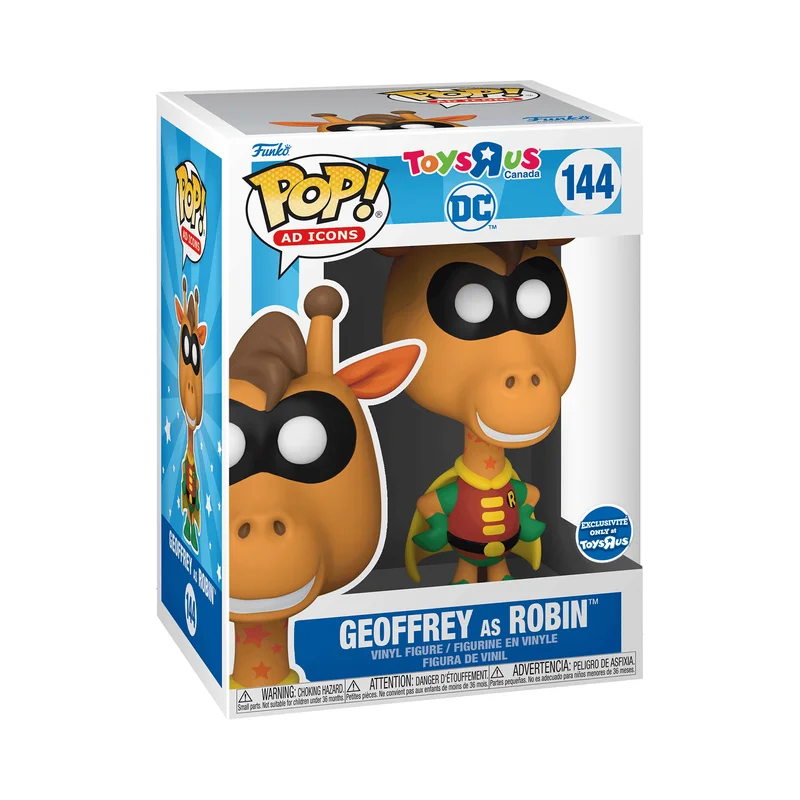 Geoffrey as Robin #144 Funko Pop from Ad Icons
