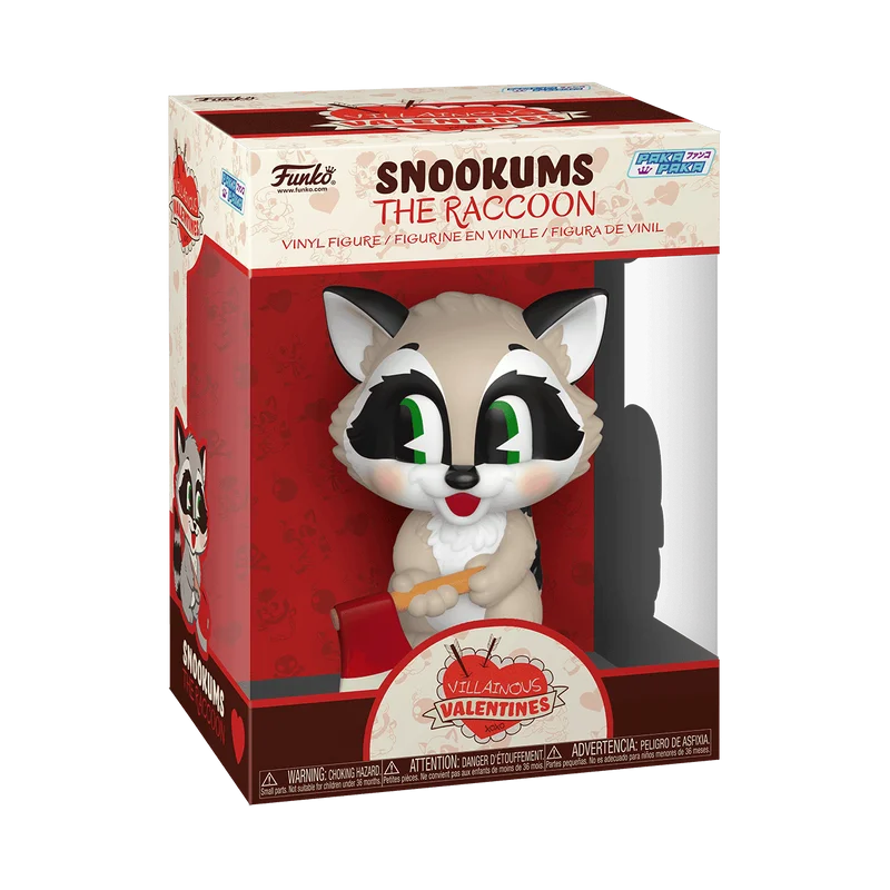 Snookums the Raccoon Funko Pop from Paka Paka