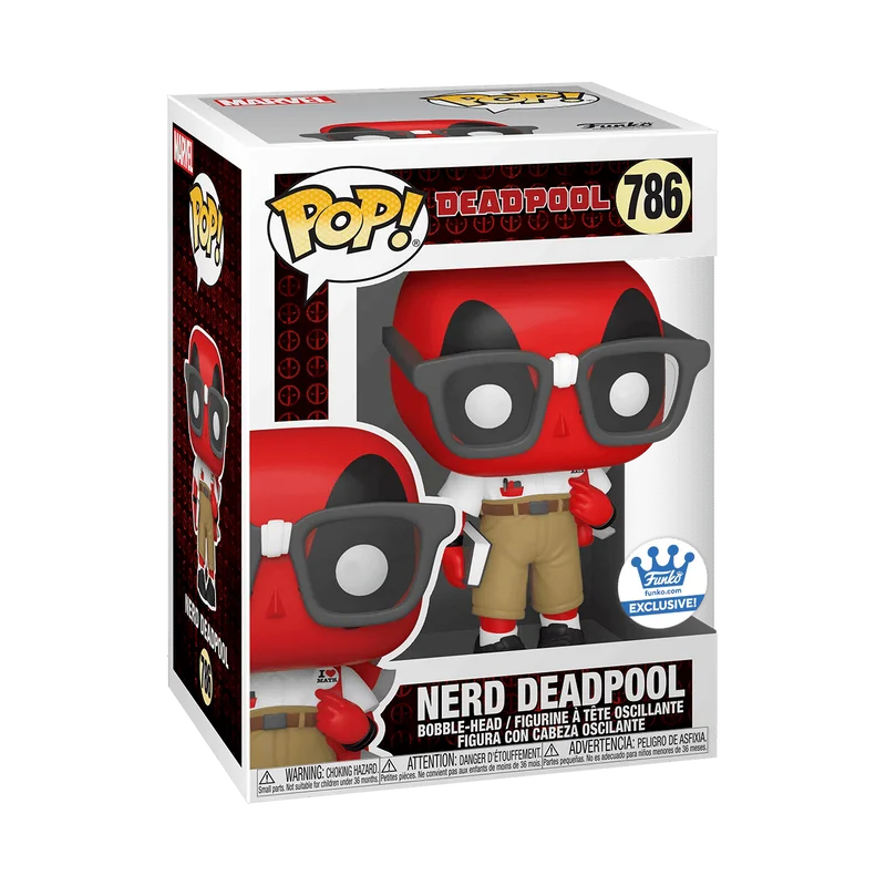 Nerd Deadpool #786 Funko Pop from Deadpool