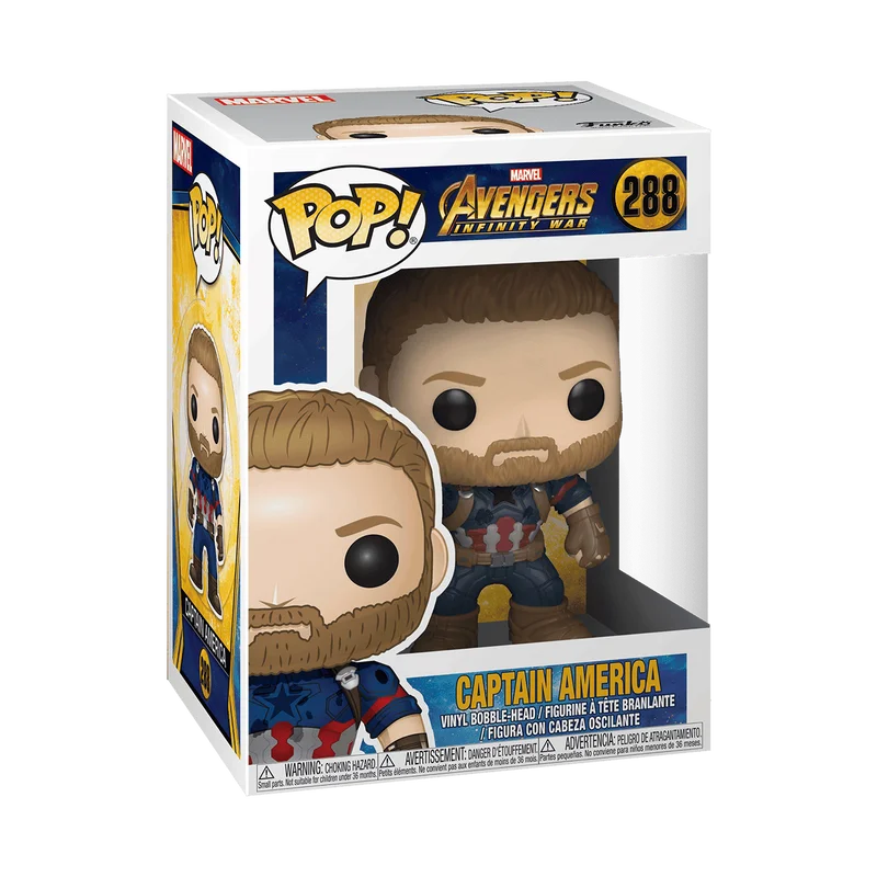 Captain America #288 Funko Pop from Avengers Infinity War