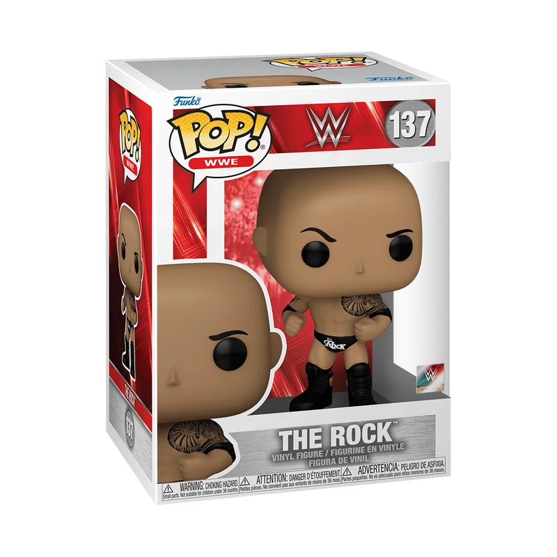The Rock #137 Funko Pop from WWE