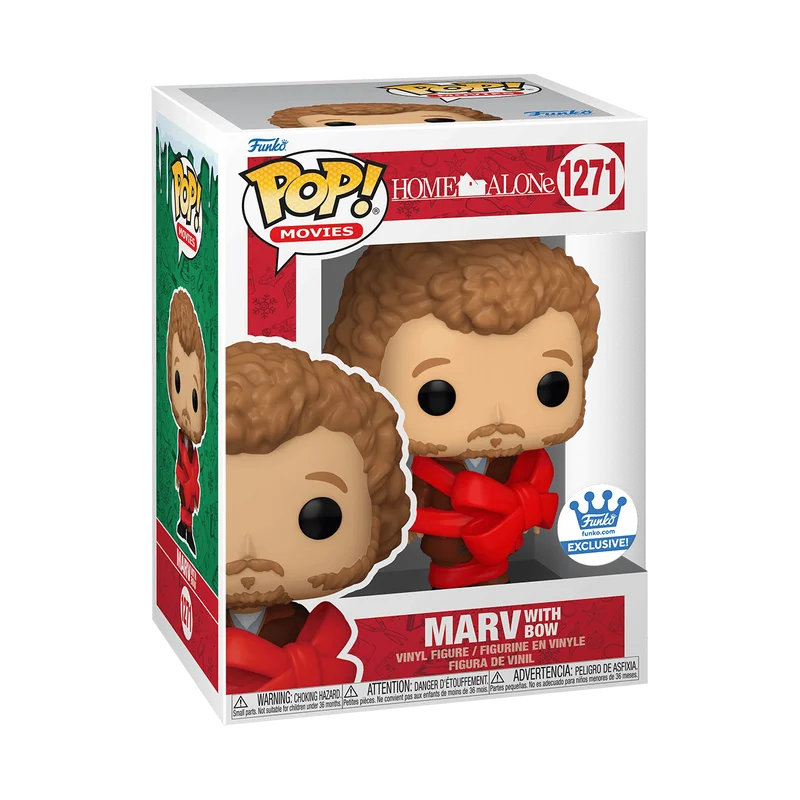 Marv with Bow #1271 Funko Pop from Home Alone