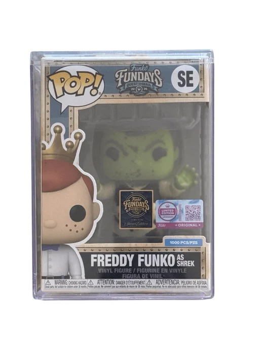 Freddy Funko as Shrek #SE Funko Pop from Funko Fundays