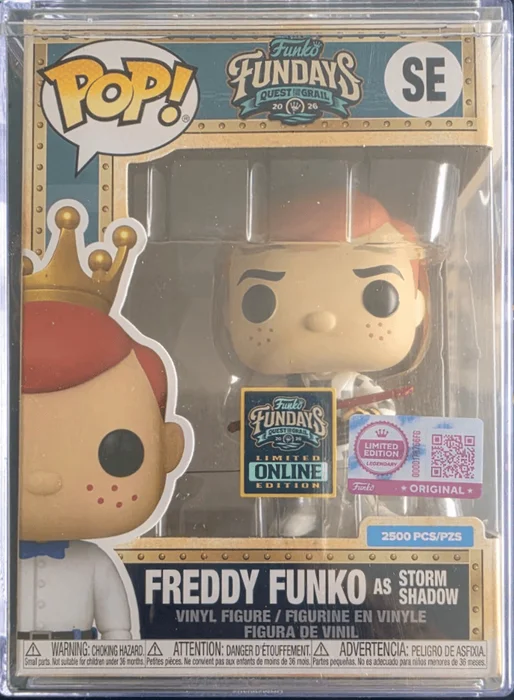 Freddy Funko as Storm Shadow #SE Funko Pop from Funko Fundays