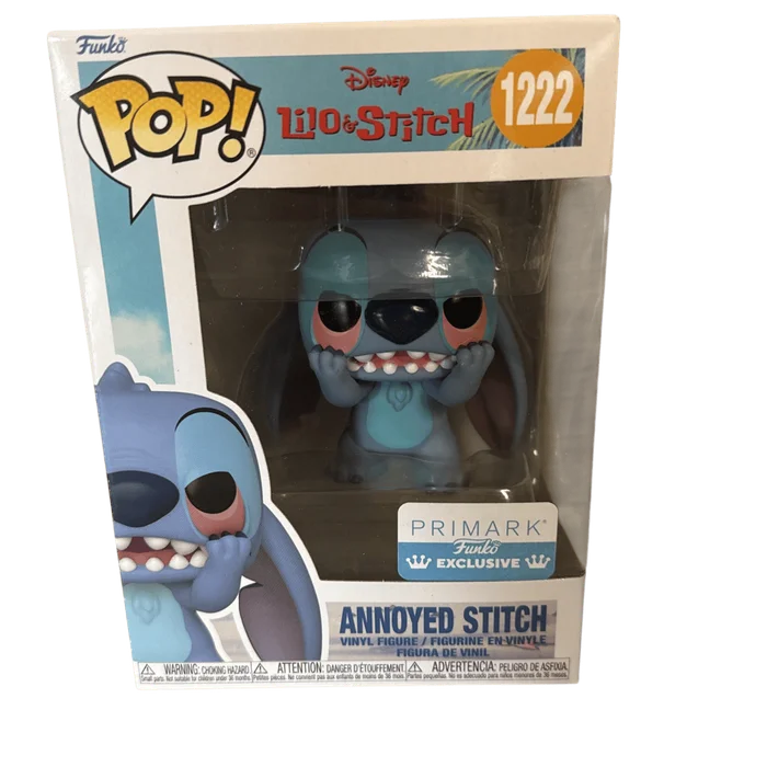 Annoyed Stitch #1222 Funko Pop from Lilo & Stitch