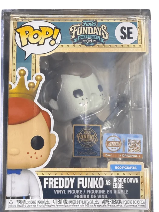 Freddy Funko as Upside Down Eddie #SE Funko Pop from Funko Fundays