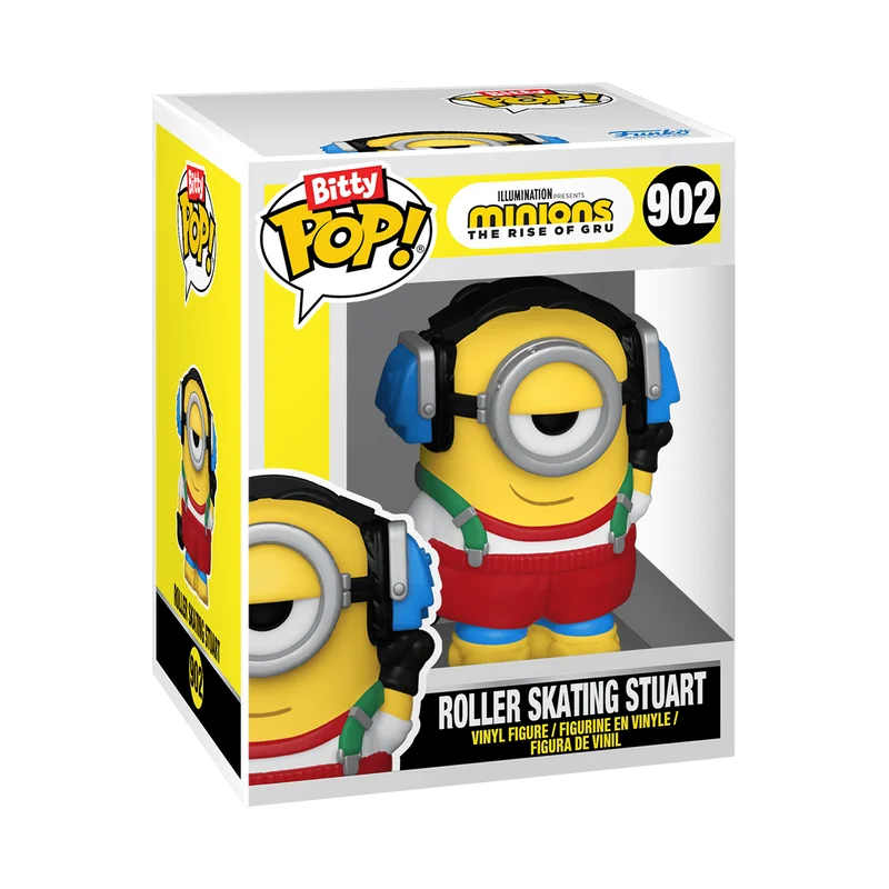 Roller Skating Stuart #902 Funko Pop from Minions the Rise of Gru