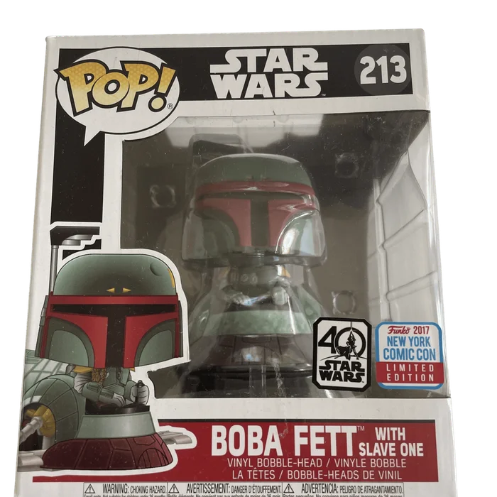 Boba Fett with Slave One #213 Funko Pop from Star Wars