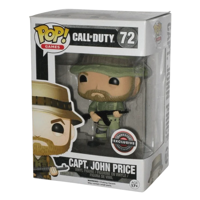 Capt. John Price #72 Funko Pop from Call of Duty
