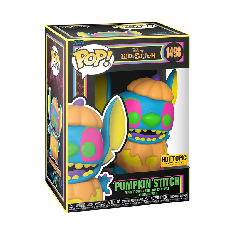 Pumpkin Stitch #1498 Funko Pop from Lilo & Stitch