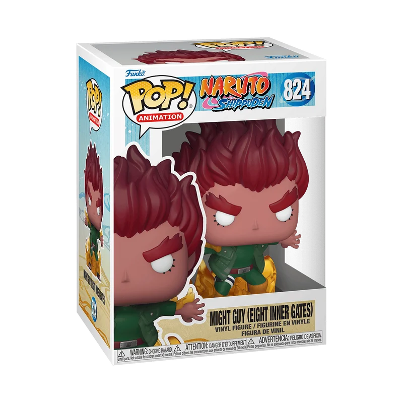 Might Guy (Eight Inner Gates) #824 Funko Pop from Naruto Shippuden
