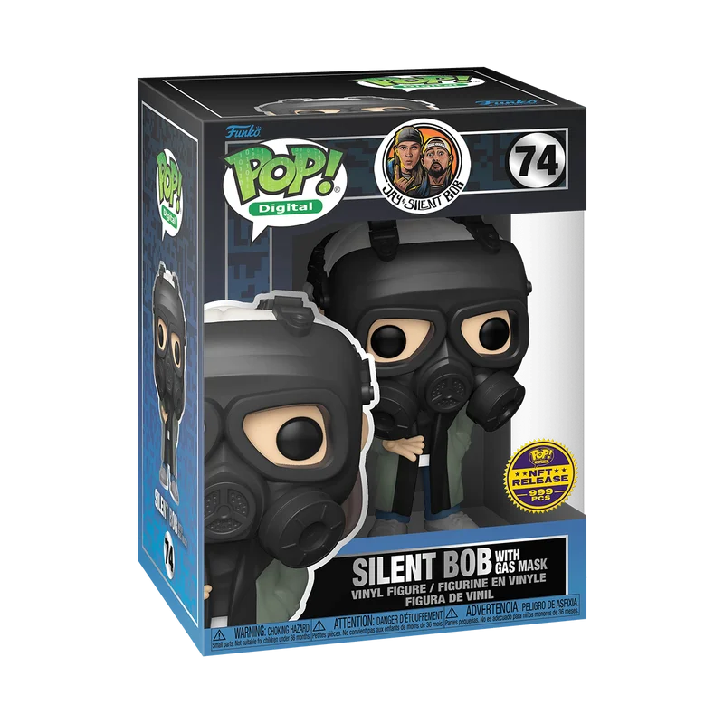 Silent Bob with Gas Mask #74 Funko Pop from Jay and Silent Bob