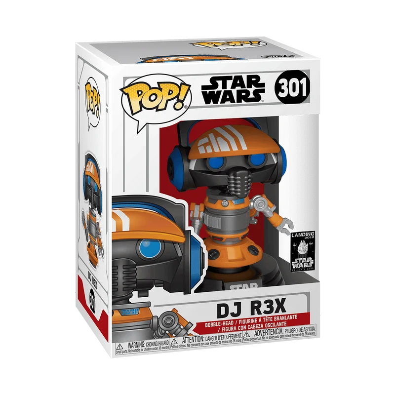 DJ R3X #301 Funko Pop from Star Wars