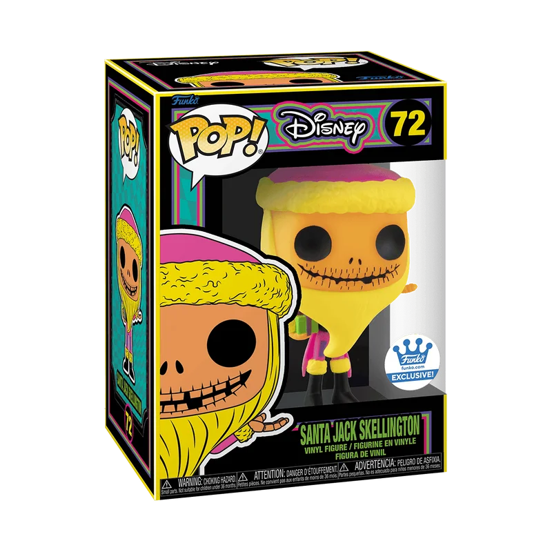 Santa Jack Skellington #72 Funko Pop from Disney