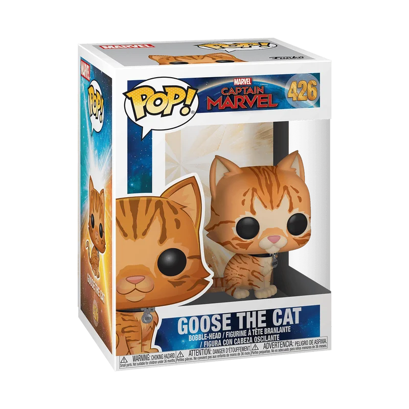 Goose the Cat #426 Funko Pop from Captain Marvel