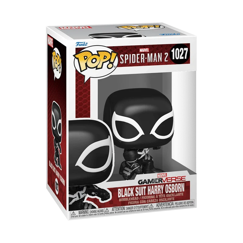 Black Suit Harry Osborn #1027 Funko Pop from Spider-Man 2