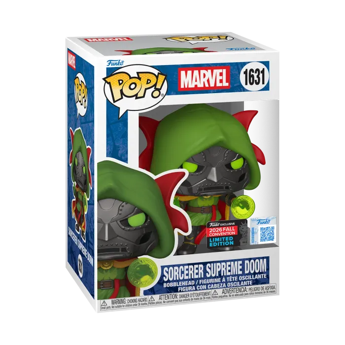 Sorcerer Supreme Doom #1631 Funko Pop from Marvel