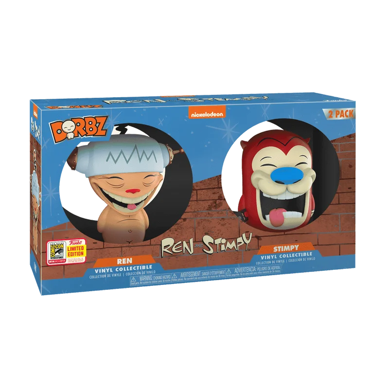 Ren & Stimpy #2 PACK Funko Pop from Ren & Stimpy