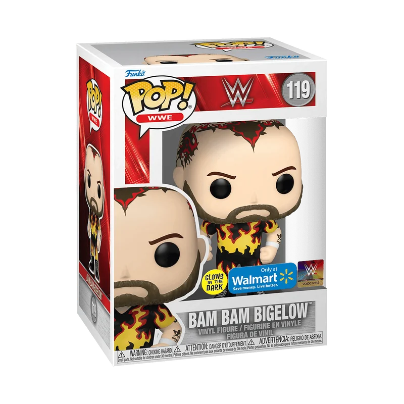 Bam Bam Bigelow #119 Funko Pop from WWE