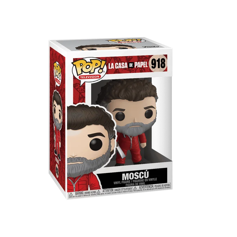 Moscu #918 Funko Pop from La Casa de Papel