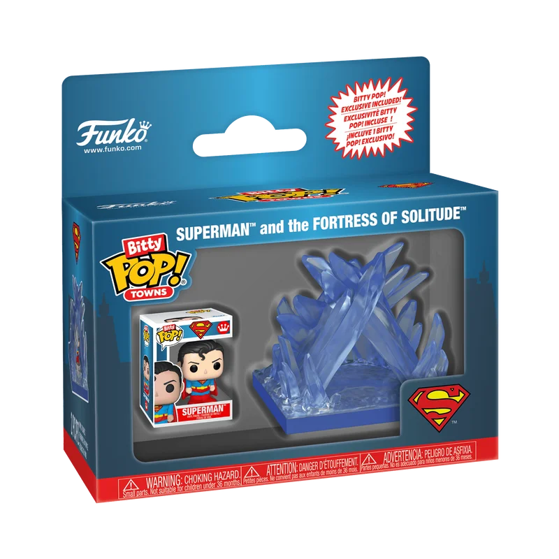 Superman and the Fortress of Solitude Funko Pop from Superman