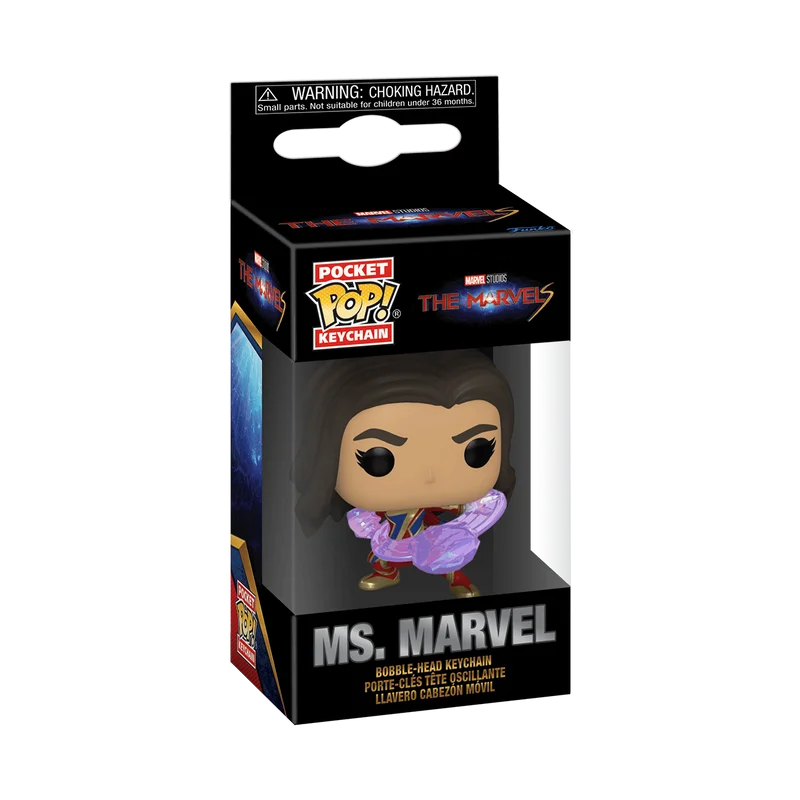 Ms. Marvel Funko Pop from The Marvels
