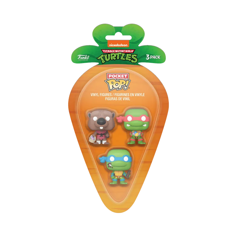 Splinter / Leonardo / Raphael #3 Pack Funko Pop from Teenage Mutant Ninja Turtles