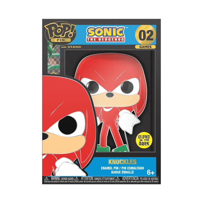 Knuckles #02 Funko Pop from Sonic The Hedgehog
