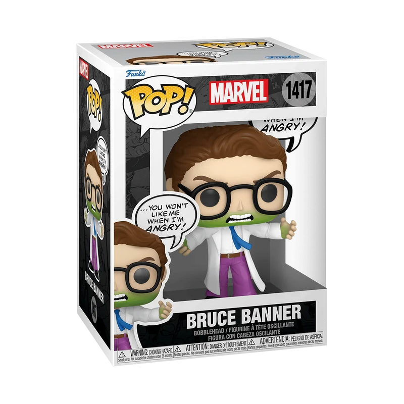 Bruce Banner #1417 Funko Pop from Marvel