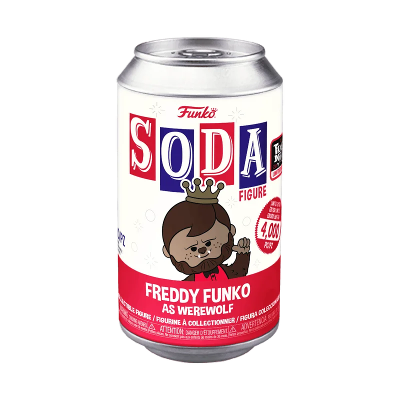Freddy Funko As Werewolf Funko Pop from Funko