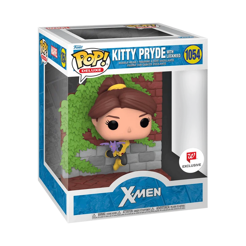 Kitty Pryde with Lockheed #1054 Funko Pop from X-Men