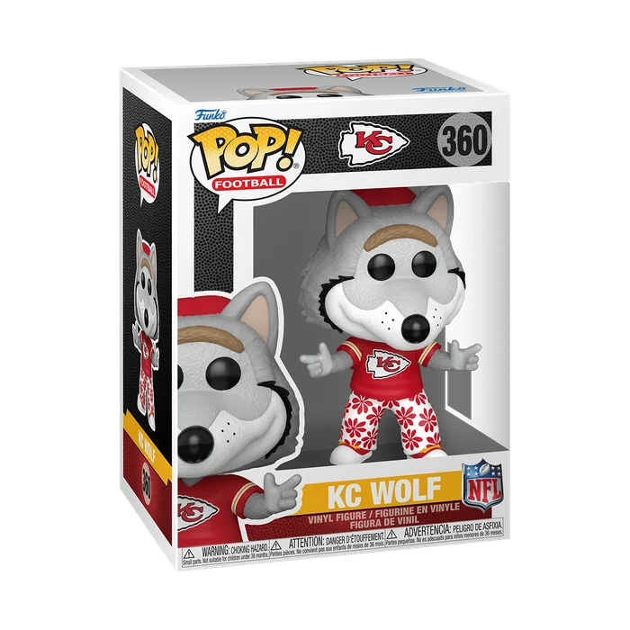 KC Wolf #360 Funko Pop from Chiefs