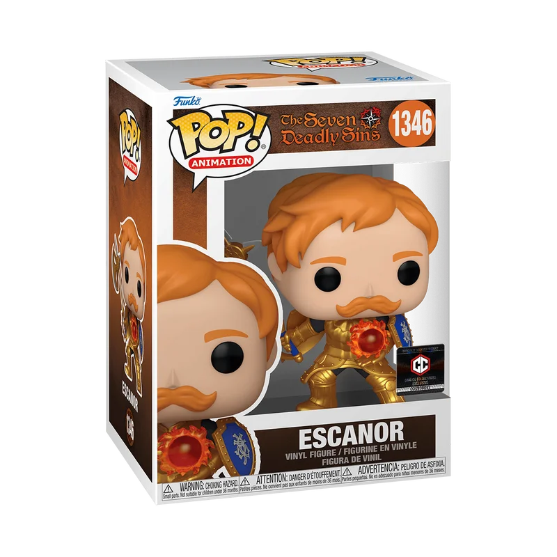 Escanor #1346 Funko Pop from The Seven Deadly Sins