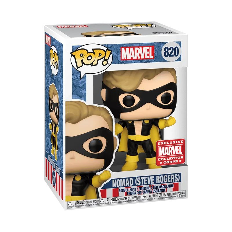 Nomad (Steve Rogers) #820 Funko Pop from Marvel