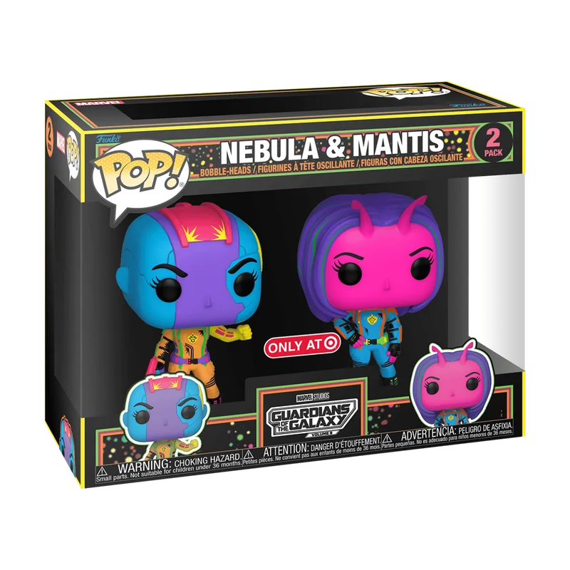 Nebula & Mantis #2 PACK Funko Pop from Guardians of the Galaxy Vol 3